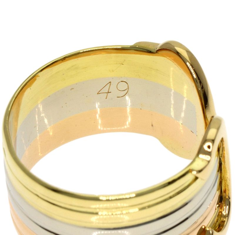 Cartier LM 49 Ring 18K Yellow Gold 18K Pink White
