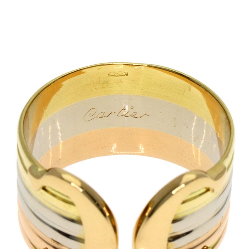 Cartier LM 49 Ring 18K Yellow Gold 18K Pink White