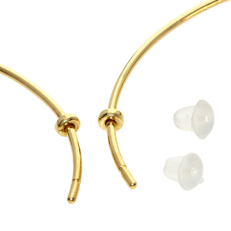 Louis Vuitton Cles Freshwater Pearl Earrings 18K Yellow Gold