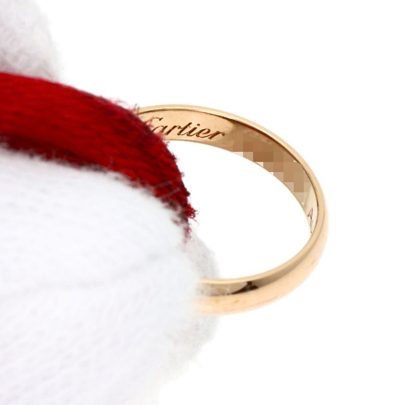 Cartier Trinity Red Cord Bracelet 18K Yellow Gold 18K Pink White