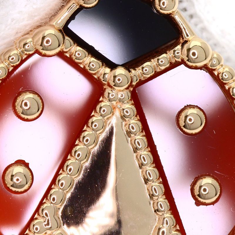 Van Cleef & Arpels Lucky Spring Open Wing Ladybug Onyx Bracelet