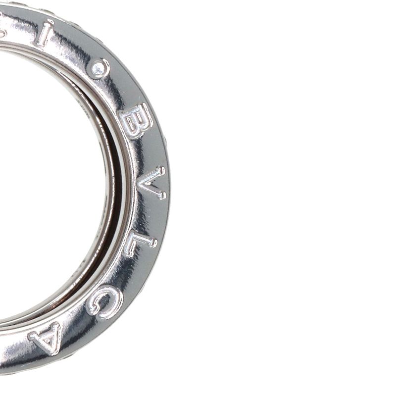 Bvlgari Band Diamond 50 Ring 18K White Gold