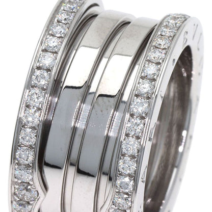 Bvlgari Band Diamond 50 Ring 18K White Gold