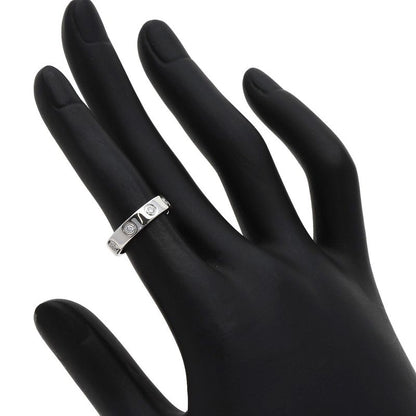 Cartier Mini Love Ring Full Diamond 46 18K White Gold