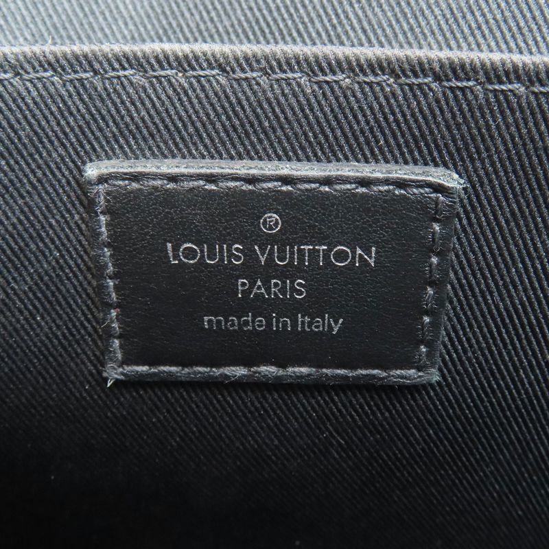Louis Vuitton Sac Plat Mini Handbag Monogram Eclipse