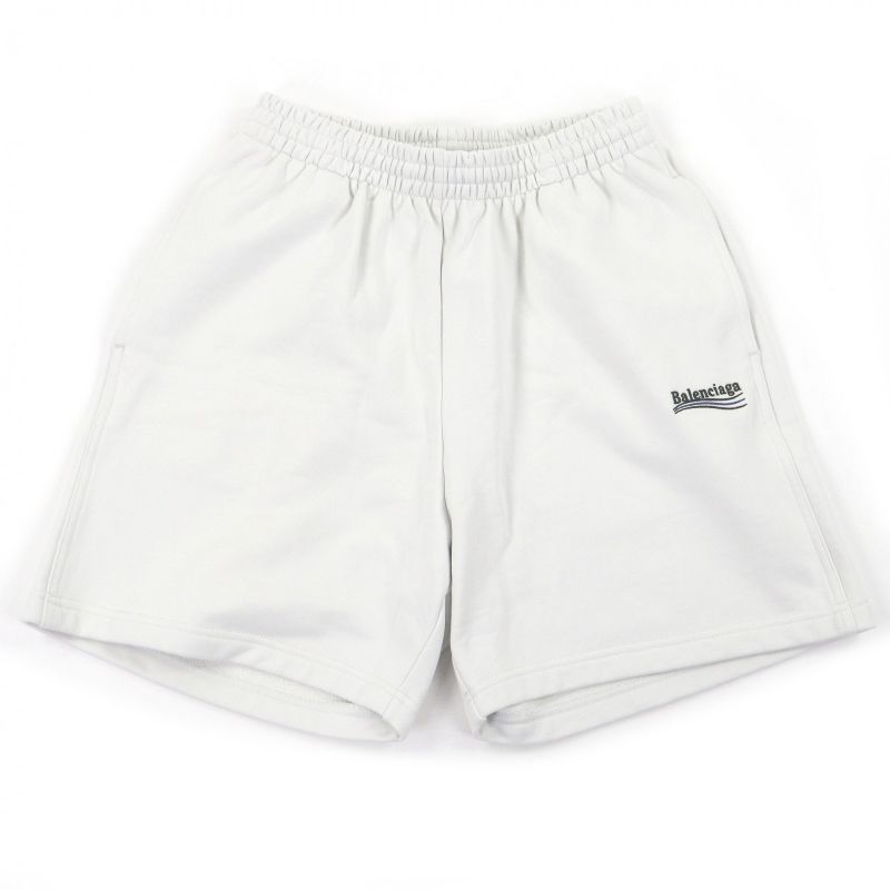 Balenciaga Wardrobe Unifit Campaign Logo Embroidery Pants