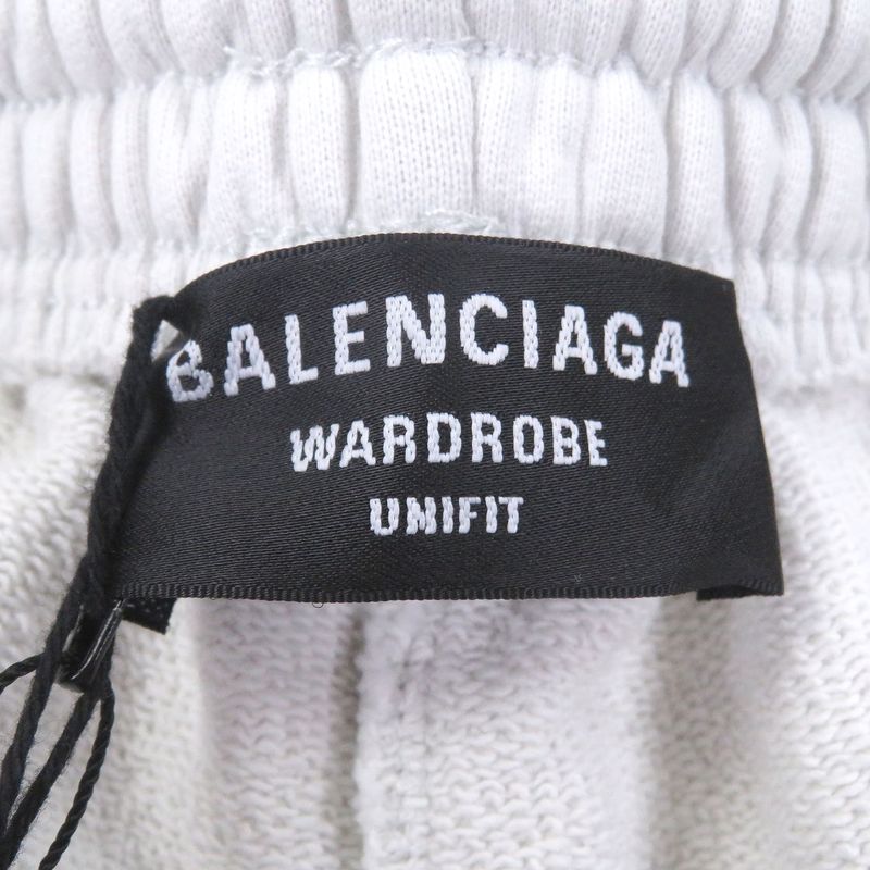 Balenciaga Wardrobe Unifit Campaign Logo Embroidery Pants