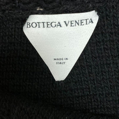 Bottega Veneta Chain Neck Wool Knit Sweater M Black
