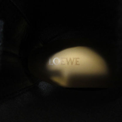 Loewe Leather Short Chelsea Boots 41 Khaki Black