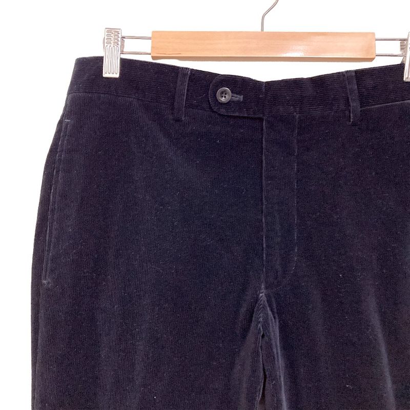 Hermes Corduroy Trousers Pants 48 Navy