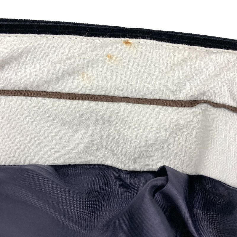 Hermes Corduroy Trousers Pants 48 Navy