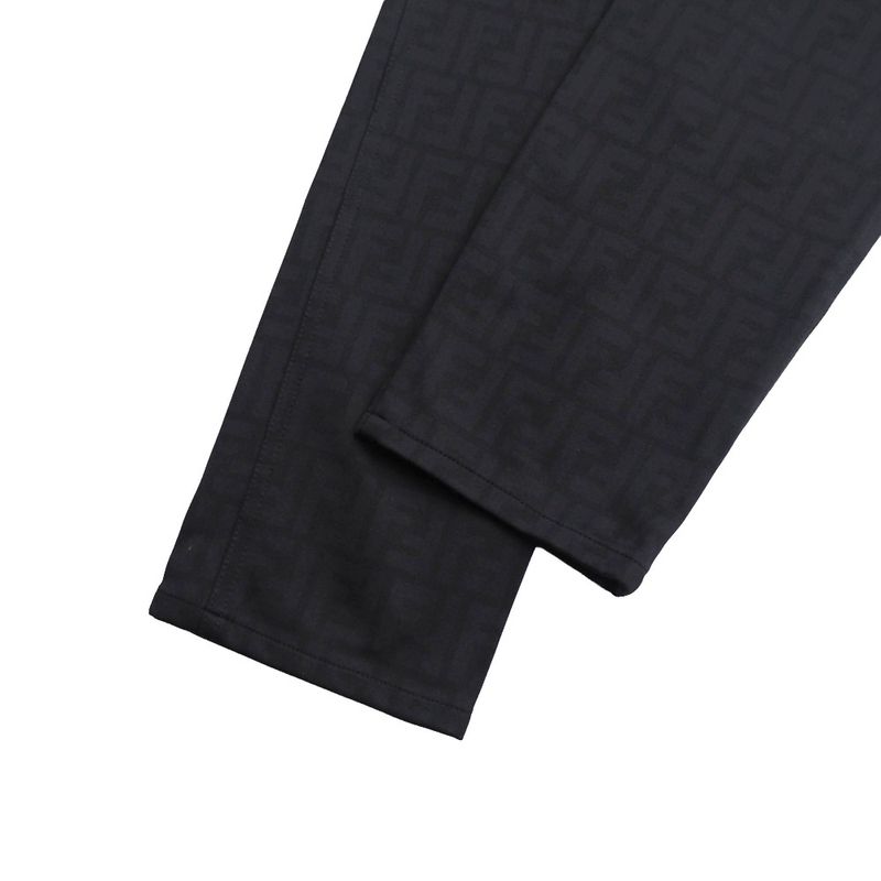 Fendi Vintage Pants 42 Zucca Pattern Skinny