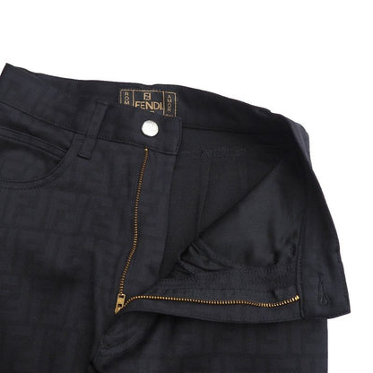 Fendi Vintage Pants 42 Zucca Pattern Skinny