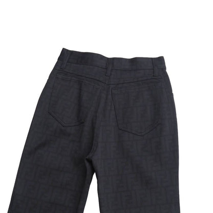 Fendi Vintage Pants 42 Zucca Pattern Skinny