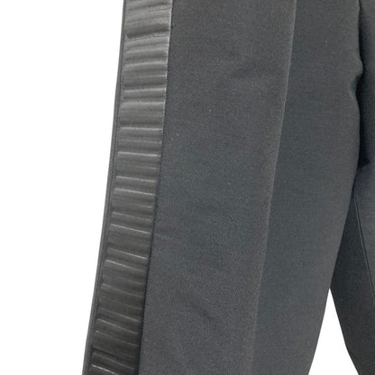Bottega Veneta Side Line Tuck Pants 38 Black