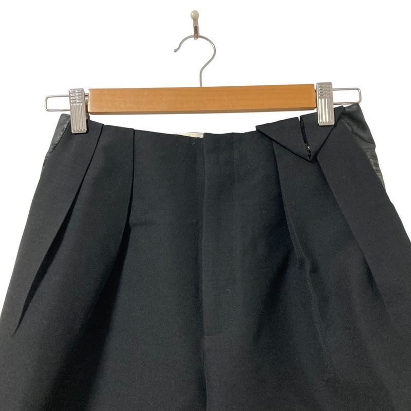 Bottega Veneta Side Line Tuck Pants 38 Black