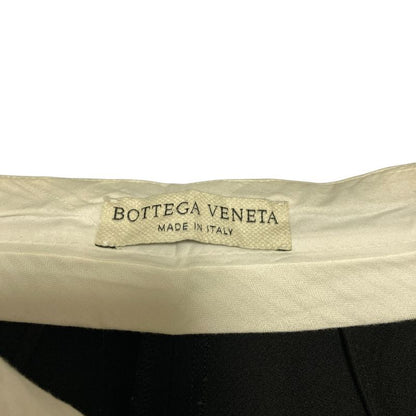 Bottega Veneta Side Line Tuck Pants 38 Black