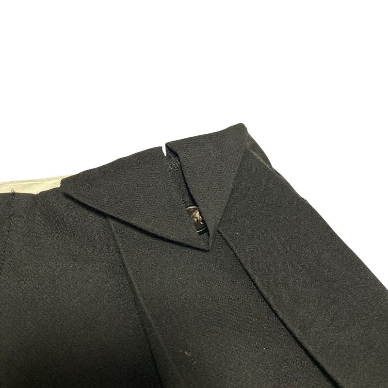 Bottega Veneta Side Line Tuck Pants 38 Black