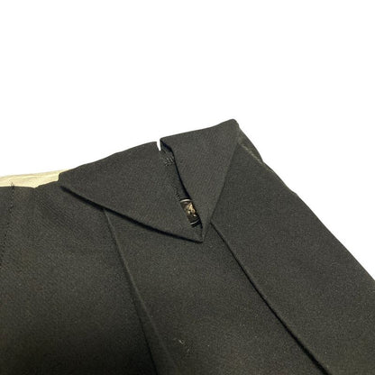 Bottega Veneta Side Line Tuck Pants 38 Black
