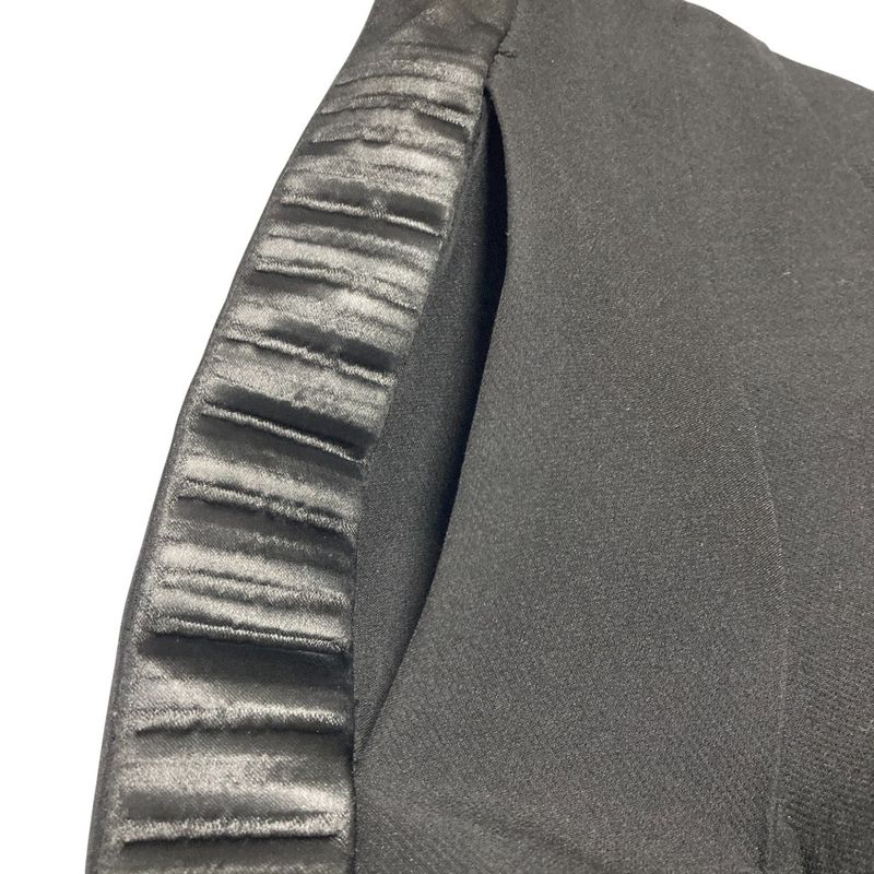 Bottega Veneta Side Line Tuck Pants 38 Black