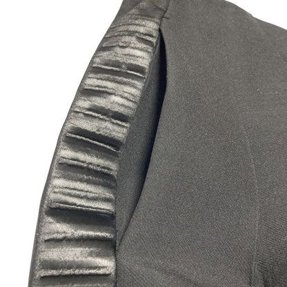 Bottega Veneta Side Line Tuck Pants 38 Black