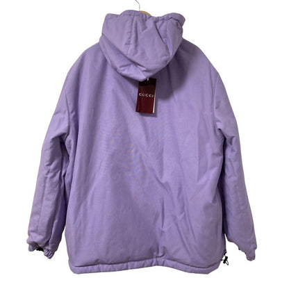 Gucci GG Nylon Reversible Padding Zip Hoodie 44 Jacket