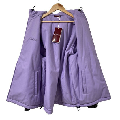 Gucci GG Nylon Reversible Padding Zip Hoodie 44 Jacket