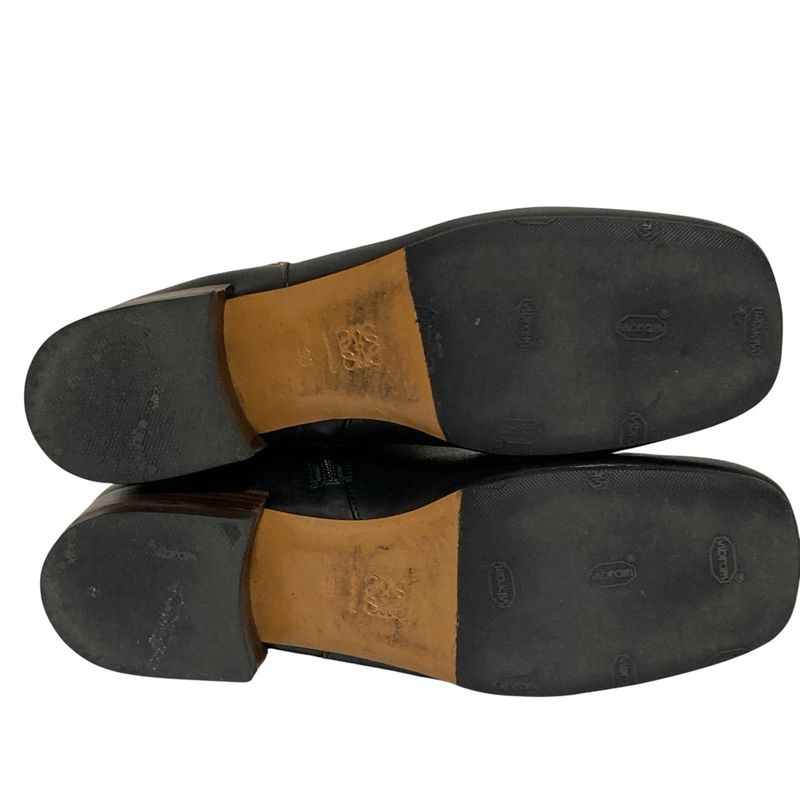 Loewe Leather Gate Boots 39 Black