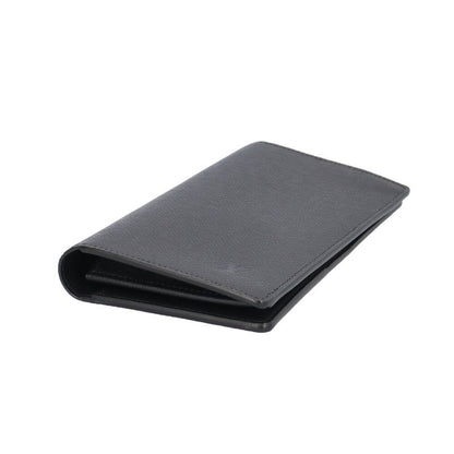 Louis Vuitton Portefeuille Brother Taiga Wallet Leather Black Noir Black