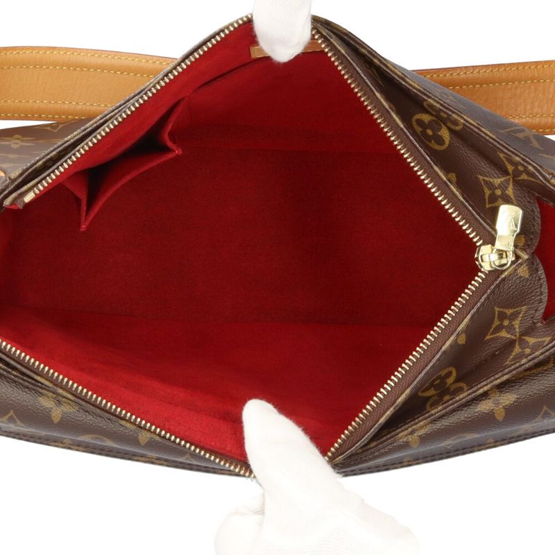 Louis Vuitton Viva-Cite GM Monogram Shoulder Bag Canvas Brown Viva Cite Gm