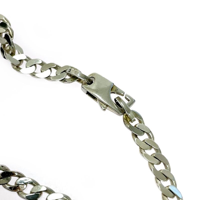 Gucci Silver Cutout Bracelet 925 Stamp