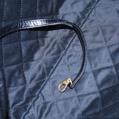 Chanel 22 Small Black Shiny Calfskin Shoulder Bag Gold