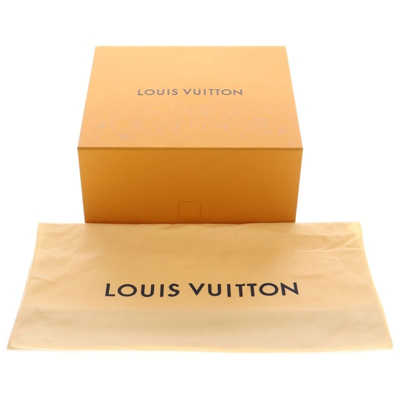 Louis Vuitton Dopp Kit Monogram Second Bag Handbag Brown