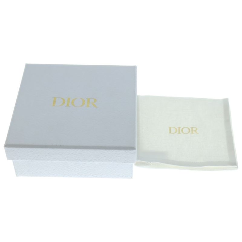Dior Petit CD Necklace Pearl Pendant Gold