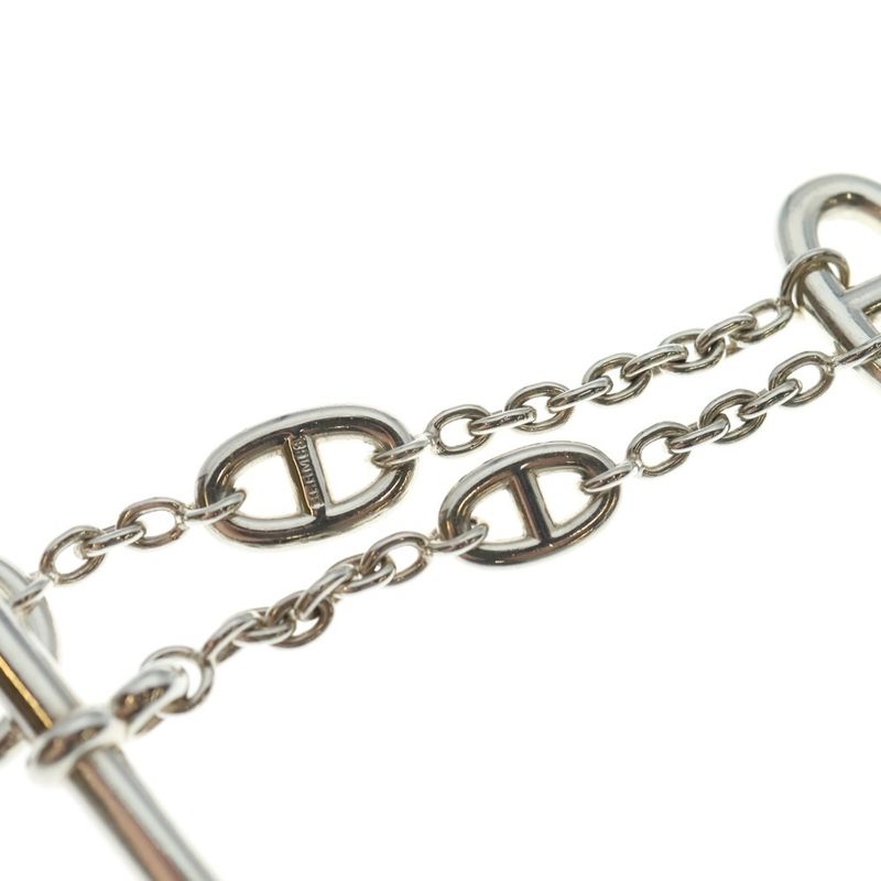 Hermes Chaine D'ancre Farandole Bracelet Silver