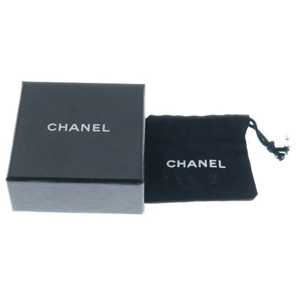 Chanel CC Logo Earrings Gold