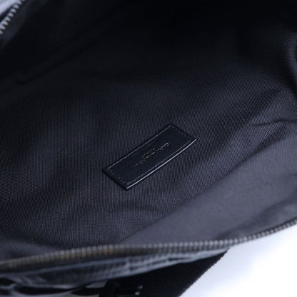 Saint Laurent Paris Logo Print Body Waist Bag Black