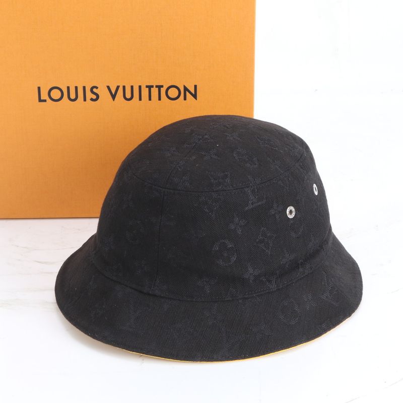 Louis Vuitton Chapeau Monogram Denim Reversible Bucket Hat