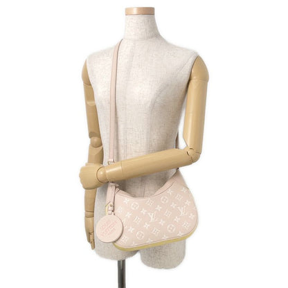 Louis Vuitton Shoulder Bag Monogram Empreinte Bagatelle NM Beige Pink Yellow