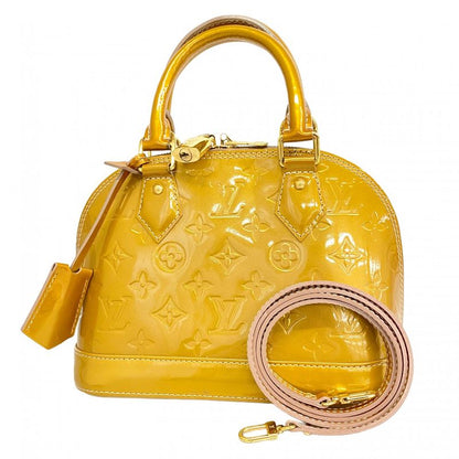 Louis Vuitton Handbag Vernis Alma BB Bejeupe Dollar 2-Way Bag