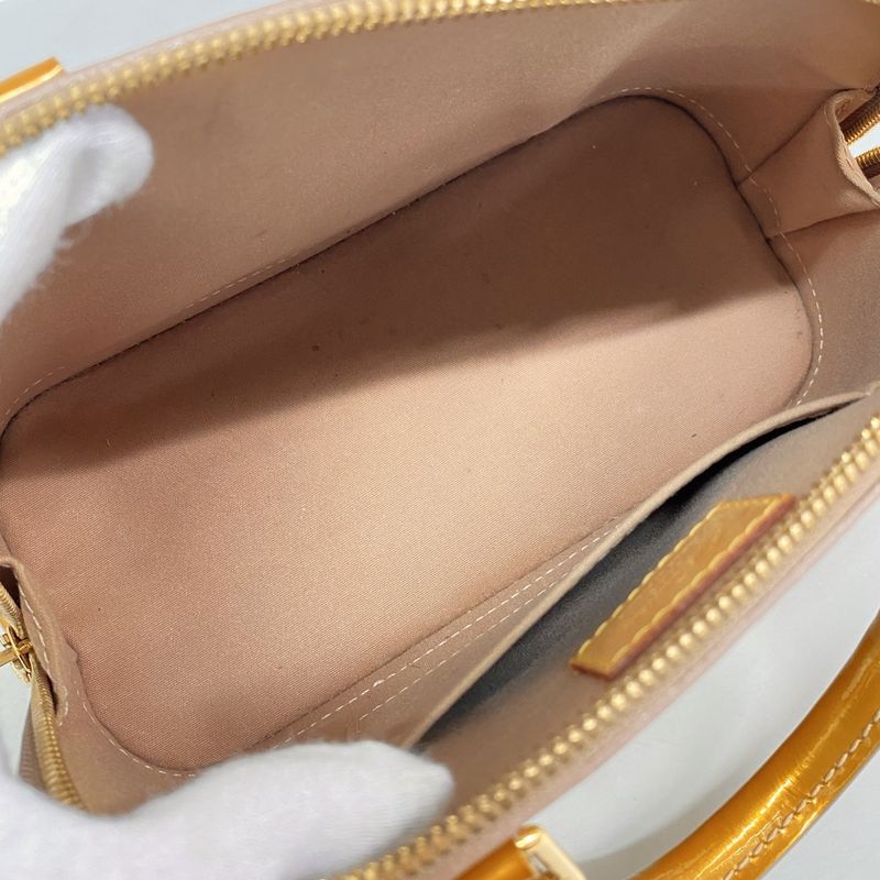 Louis Vuitton Handbag Vernis Alma BB Bejeupe Dollar 2-Way Bag