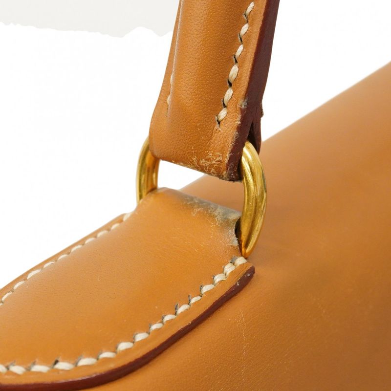 Hermes Handbag Kelly 28 Vache Natural Gold 2-Way Bag