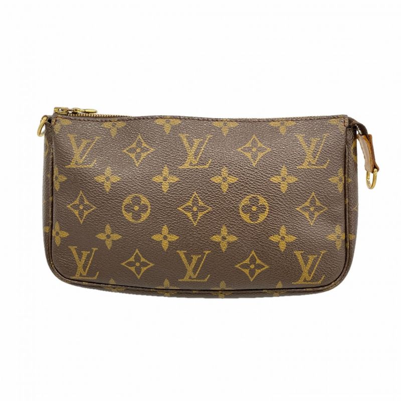Louis Vuitton Pouch Monogram Pochette Brown