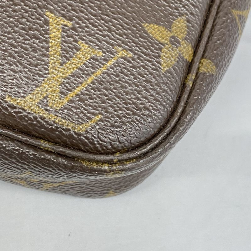 Louis Vuitton Pouch Monogram Pochette Brown