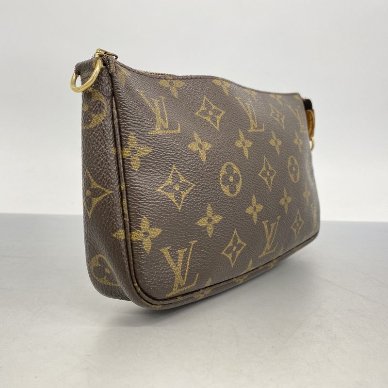 Louis Vuitton Pouch Monogram Pochette Brown