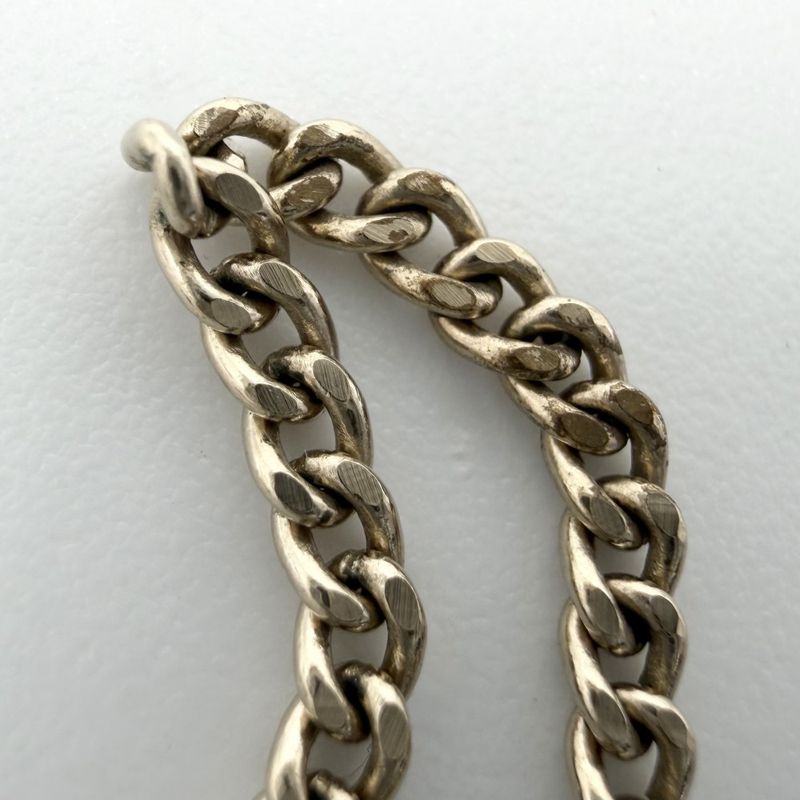 Chanel Necklace CC Logo Pendant Long