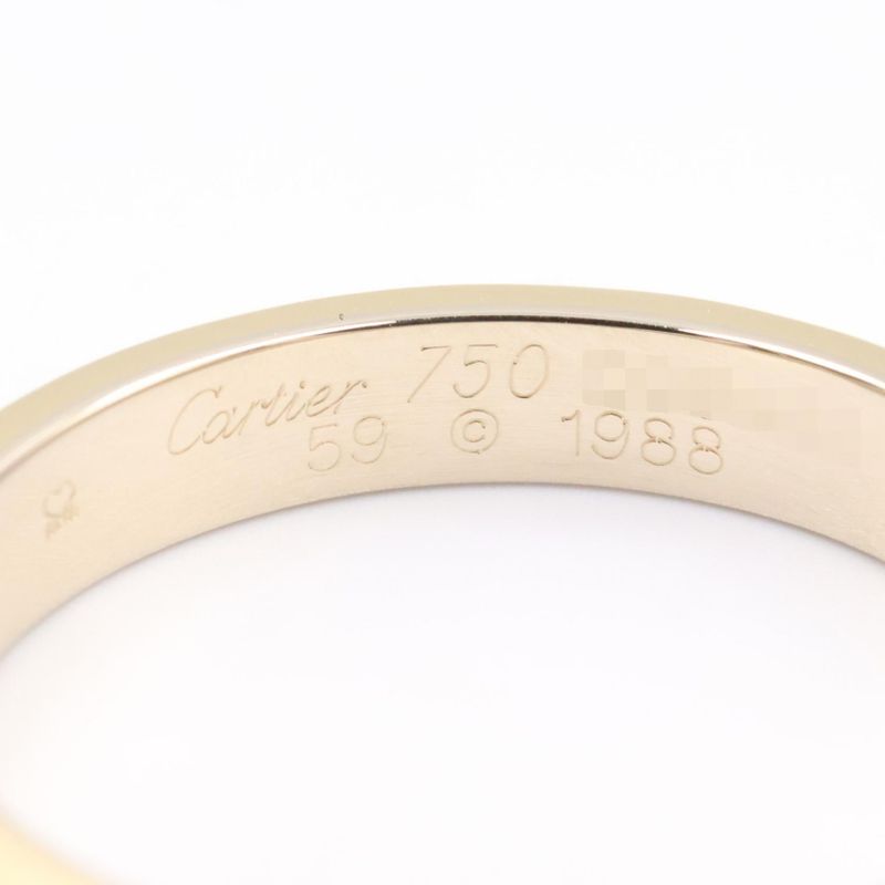 Cartier Ring Vendome 18k White Gold