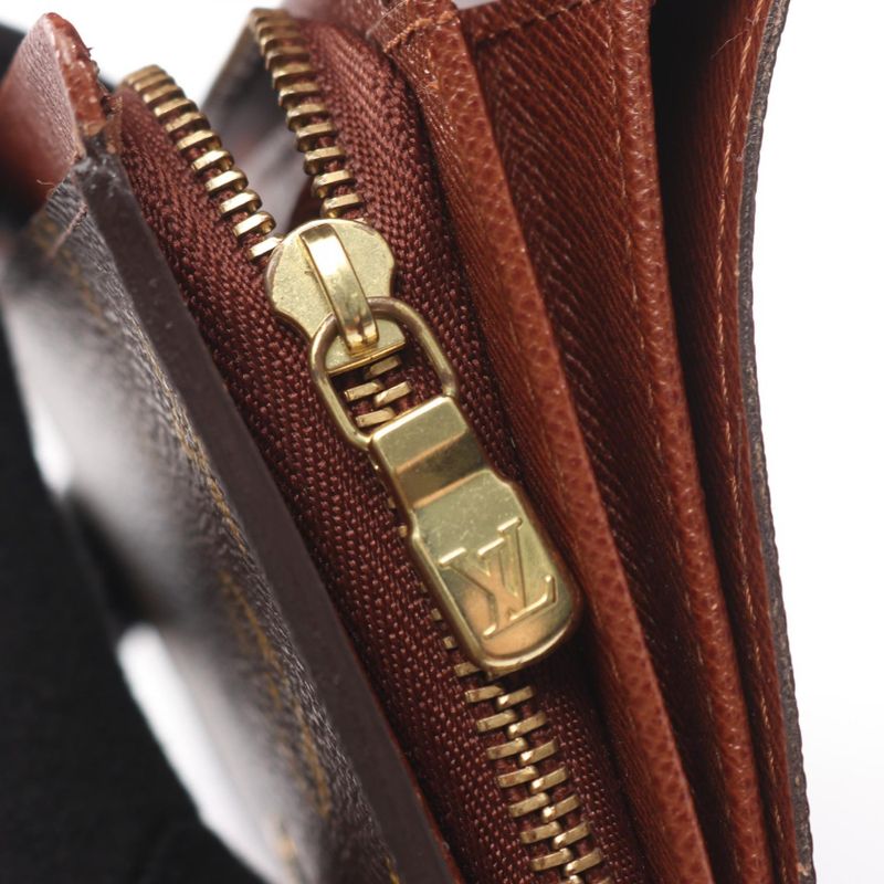 Louis Vuitton Bifold Wallet Porte Monnaie Viennois Tresor Canvas