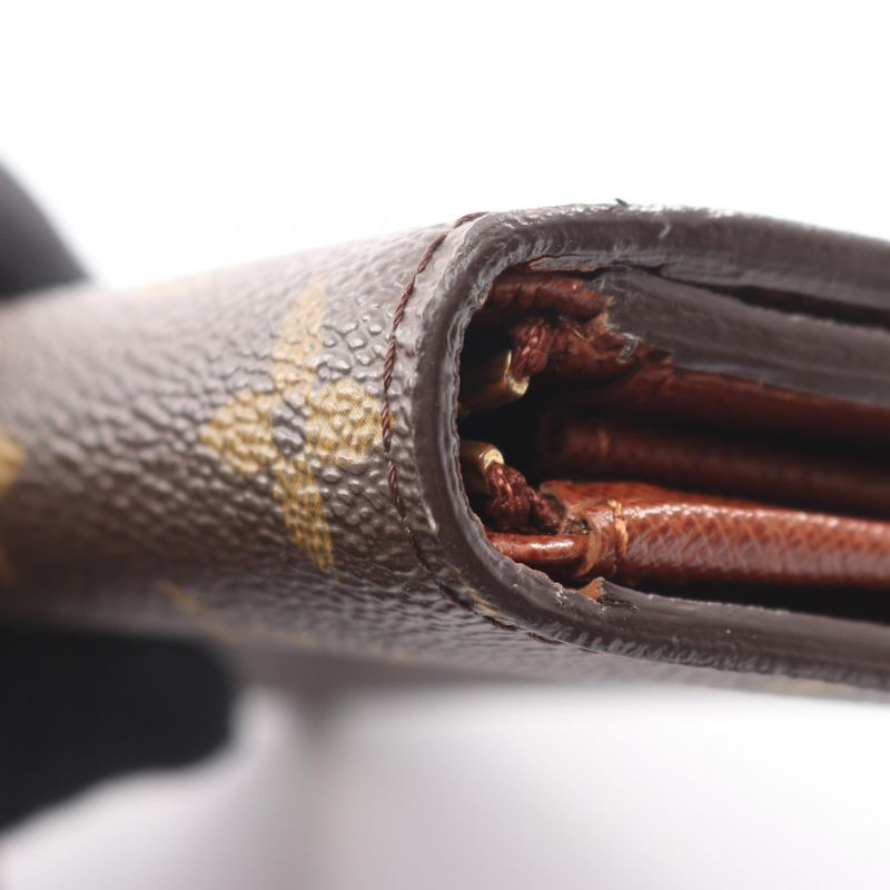 Louis Vuitton Bifold Wallet Porte Monnaie Viennois Tresor Canvas