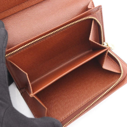 Louis Vuitton Bifold Wallet Porte Monnaie Viennois Tresor Canvas